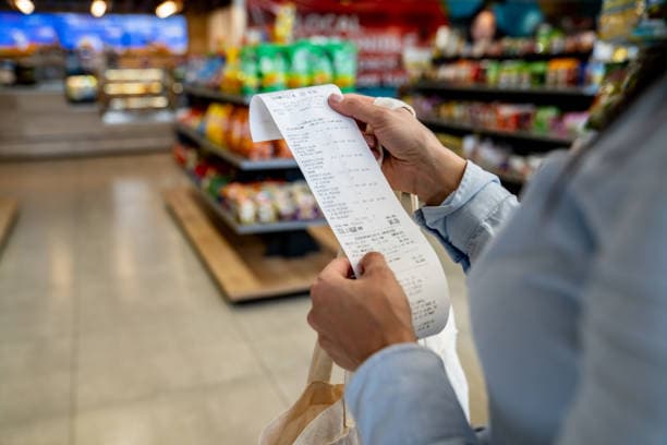 Personal assistant grocery shopping at a local Myrtle Beach store